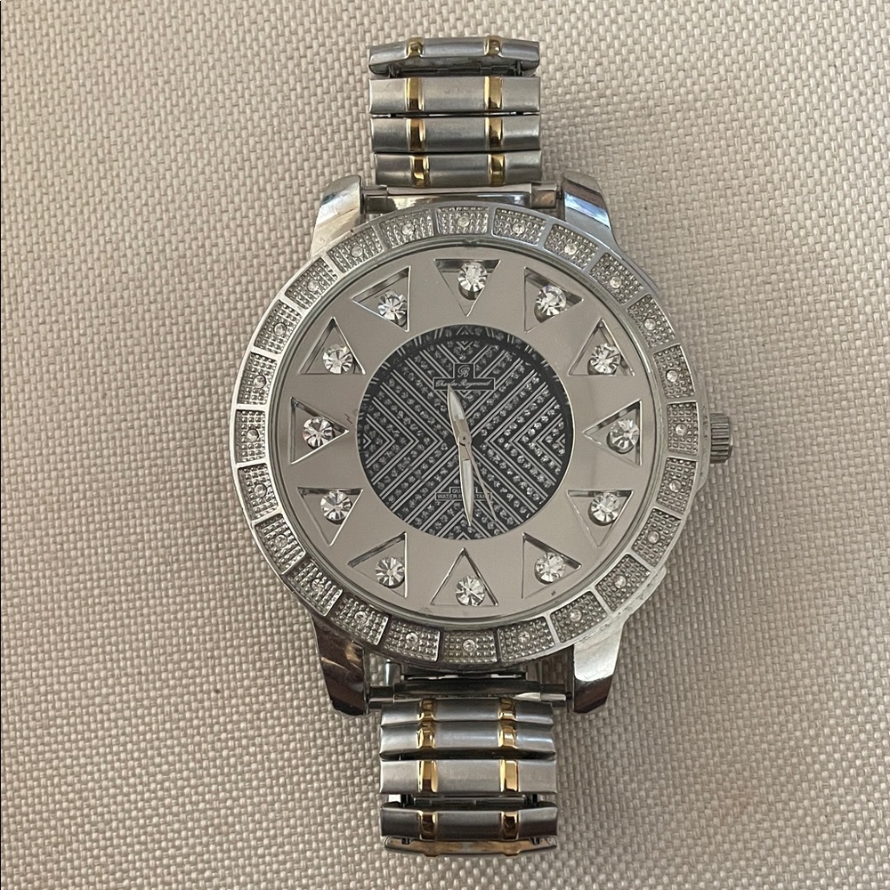 Charles Raymond Silver and Gold Men's Watch